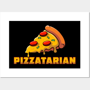 Pizzatarian Posters and Art